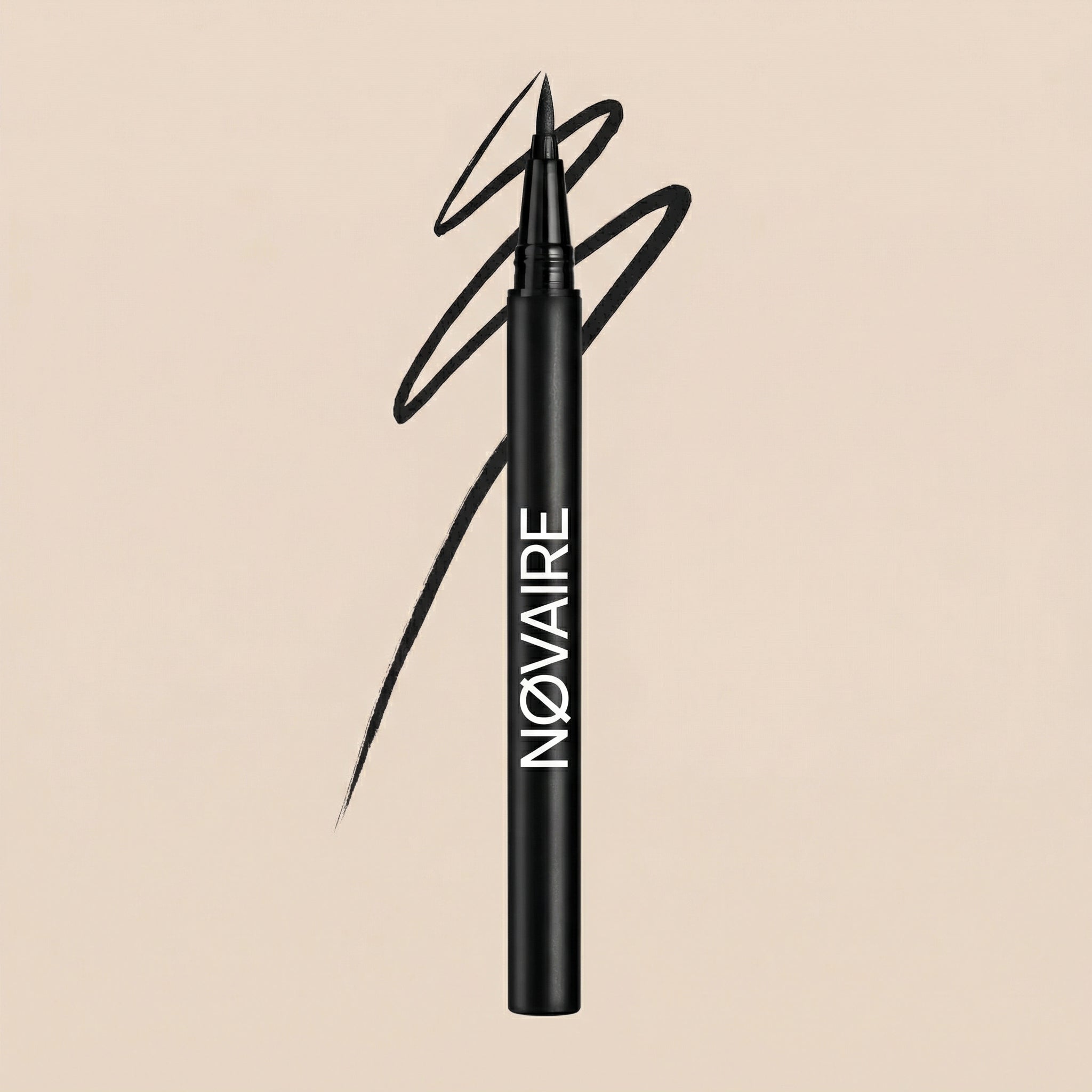 NØVAIRE WATERPROOF EYELINER - BLACK